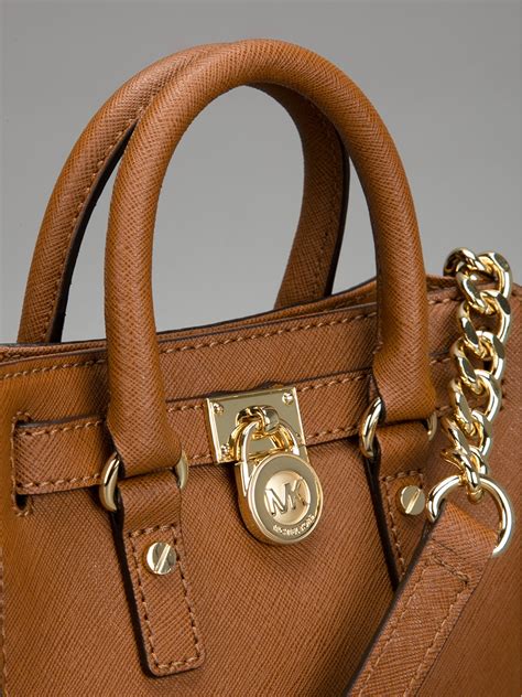 michael kors hamilton bag brown thomas|Michael Kors Hamilton studded bag.